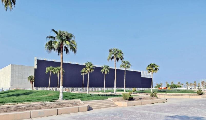 One of the Largest Display For Live World Cup Matches Installed at Corniche 